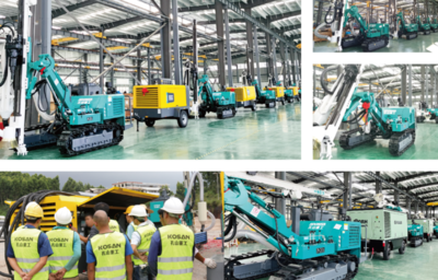 綠色礦山開采KS669潛孔鉆機(jī) 工程機(jī)械技術(shù)研發(fā)的新突破